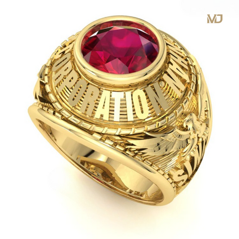 Nhẫn Mỹ Vàng Trắng 18K Đại Bàng Cao Cấp – NN267x