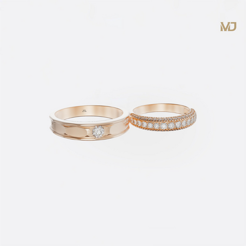 xNhẫn cưới vàng tây 18K NC0202