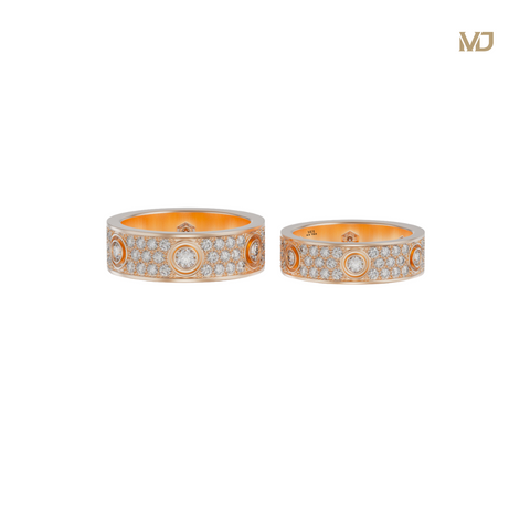 xNhẫn Cưới C.a.r.t.i.e.r Cao Cấp Vàng Tây 18K NC189