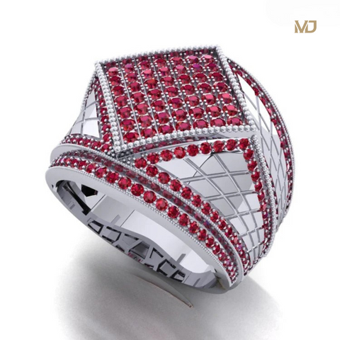 Nhẫn Vàng Nam Hà Nội Đá Ruby NN226x