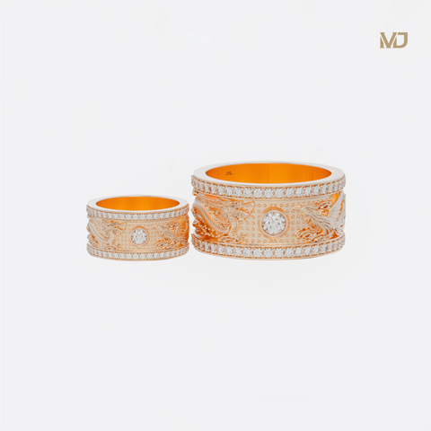 xNhẫn Cưới Rồng Phượng- Nhẫn Cưới Vàng đẹp 14K, 18K – NC131