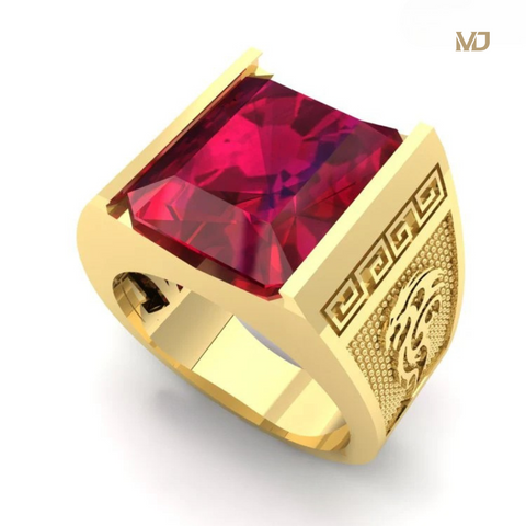 Nhẫn Nam Vàng Trắng 18K NN243x