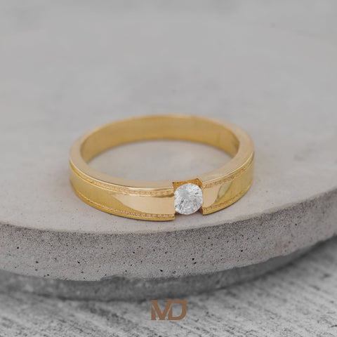 Nhẫn cưới kim cương Moissanite NC237