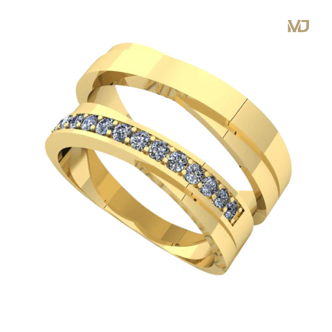xNhẫn cưới vàng tây NC148