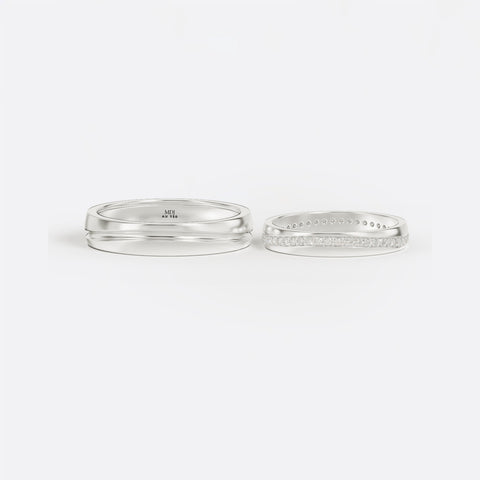 xNhẫn Cưới Vàng Ý 18K – Nhẫn Cưới NC132
