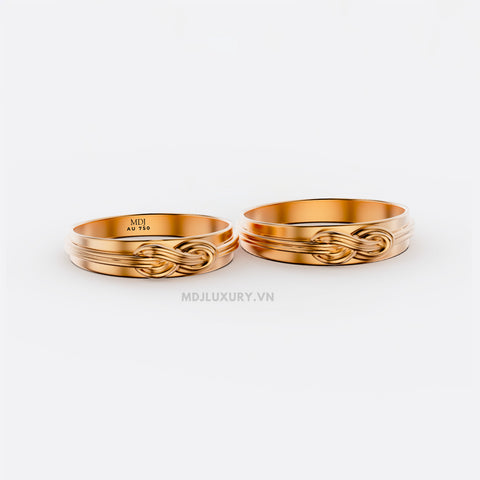 xNhẫn Cưới Hàn Quốc Vàng 14K MDJ 5 Triệu Đồng NC222