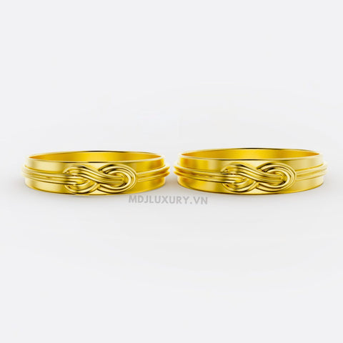 xNhẫn Cưới Hàn Quốc Vàng 14K MDJ 5 Triệu Đồng NC222