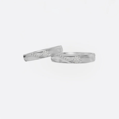 xNhẫn cưới vàng Ý 18K NC69