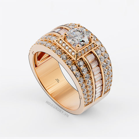 xNhẫn Vàng Nam đá Ruby Thiên Nhiên Cao Cấp – NN360