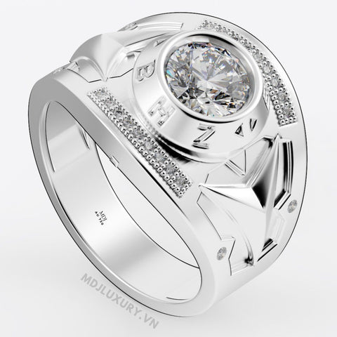 xNhẫn Nam Vàng Tây 18K MDJ LUXURY – NN362