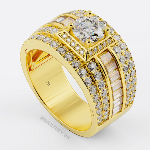 xNhẫn Vàng Nam đá Ruby Thiên Nhiên Cao Cấp – NN360