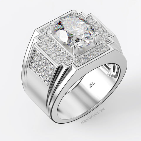 Nhẫn Vàng Nam Cao Cấp Vàng Tây 14K và 18K NN324x