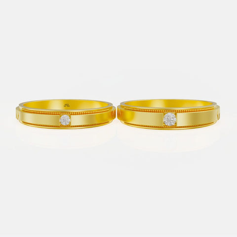 xNhẫn cưới vàng Trắng Hà Nội – nc78