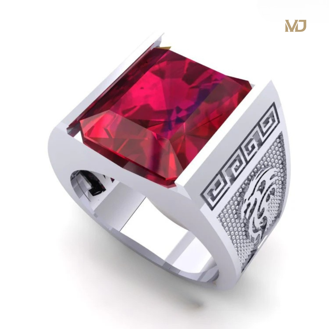 Nhẫn Nam Vàng Trắng 18K NN243x
