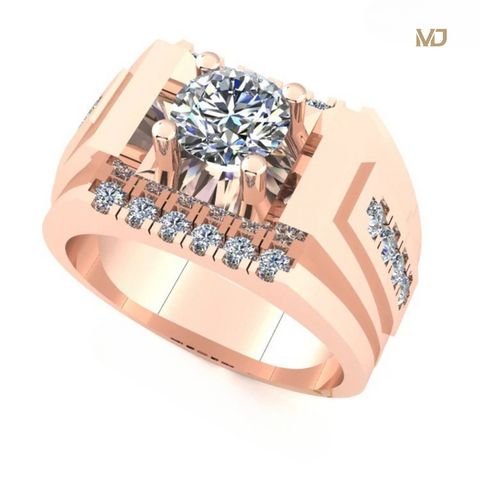 Nhẫn nam vàng tây và đá quý NN119x