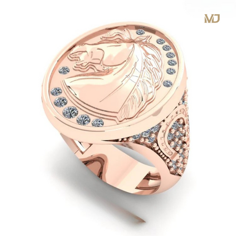 Nhẫn Vàng Trắng Nam 18K – NN237x