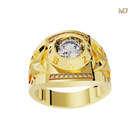 xNhẫn Nam Vàng Tây 18K MDJ LUXURY – NN362