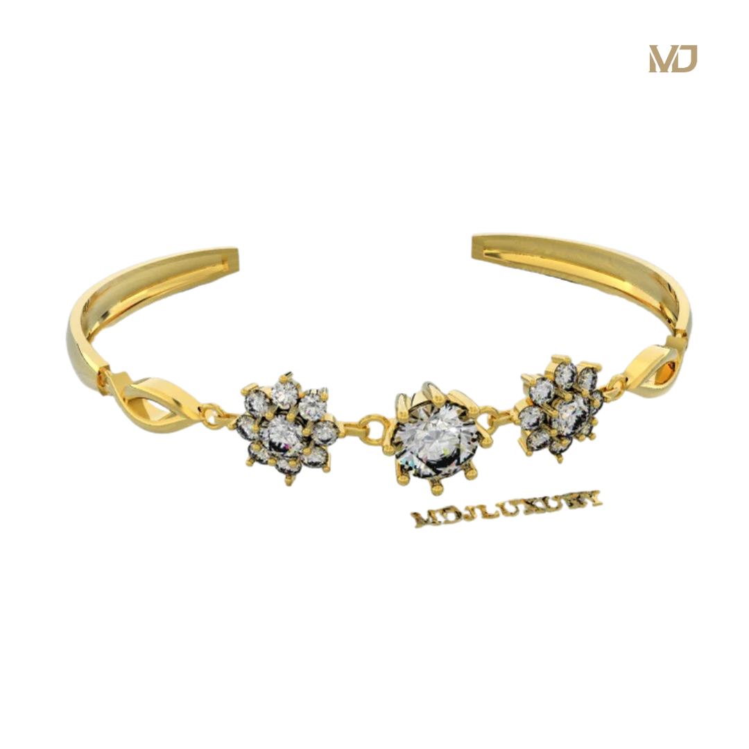 xVòng tay nữ vàng trắng VTN08