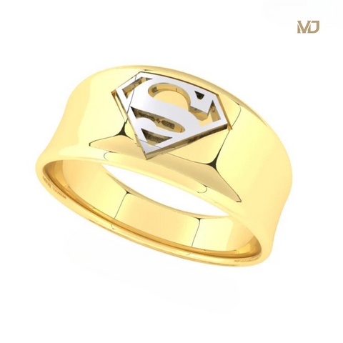 Nhẫn Nam superman vàng 18K – MDJ NN255x