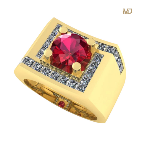 Nhẫn Vàng Nam 14K & 18K MDJ NN299
