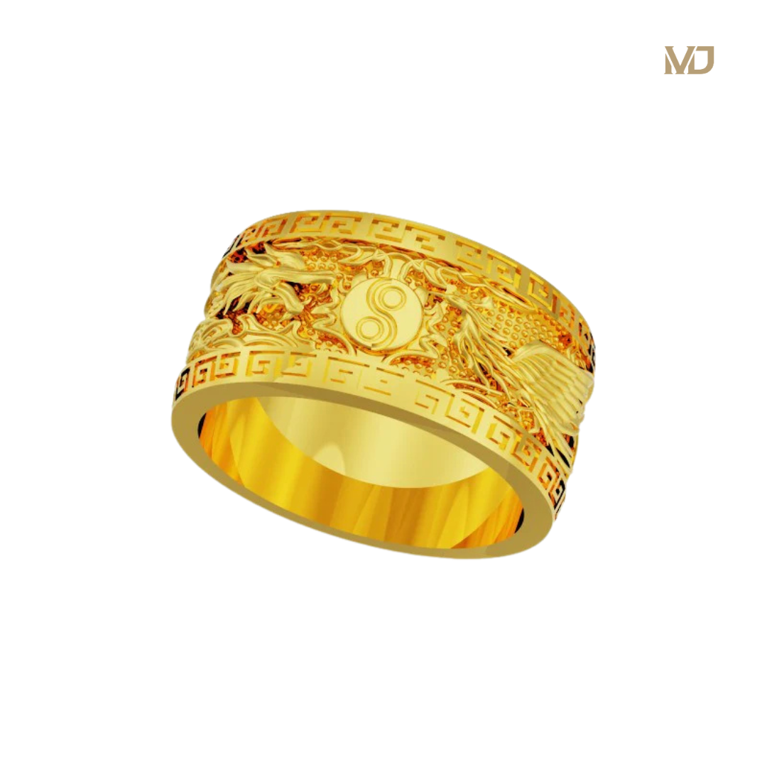 xNhẫn Vàng Nam Rồng Phượng – Nhẫn Nam Đẹp NN218