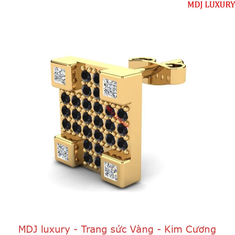 Hoa tai vàng nam MDJ HT3